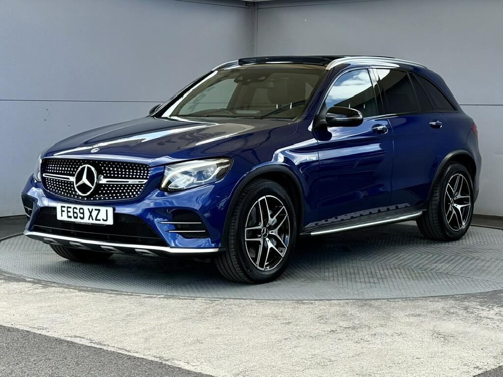 Mercedes-Benz GLC Class 3.0 Glc43 V6 Amg Premium Plus G-tronic 4 FE69XZJ Blue #4
