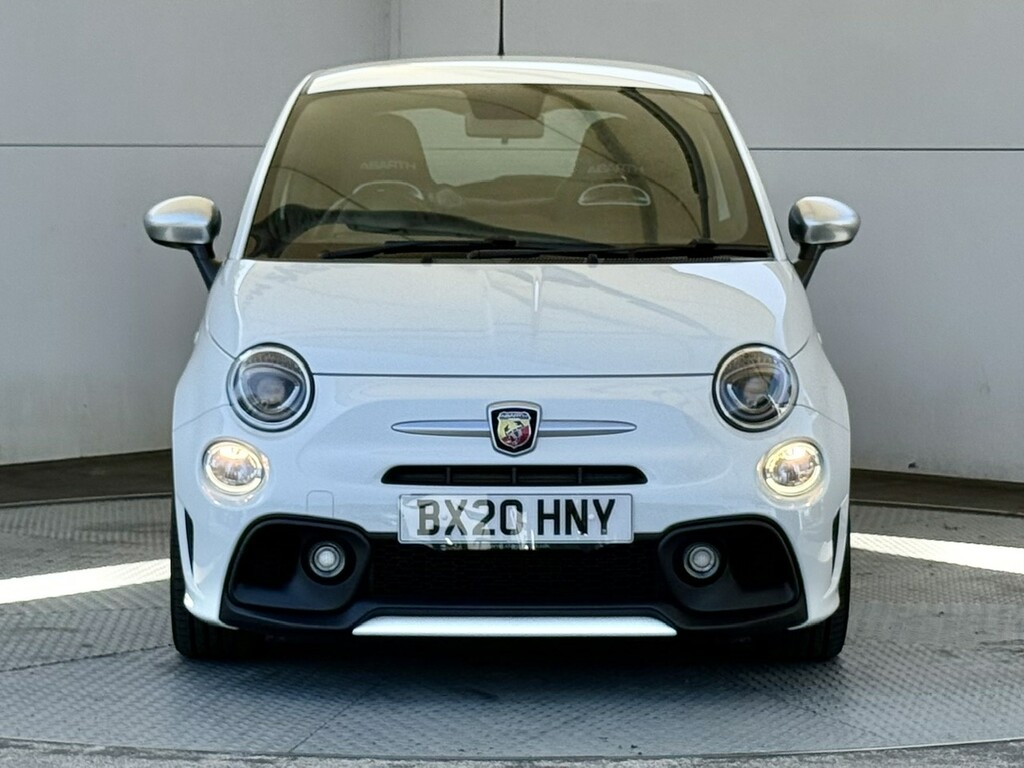 Abarth 595 1.4 T-jet Turismo 70Th Hatchback BX20HNY White #3