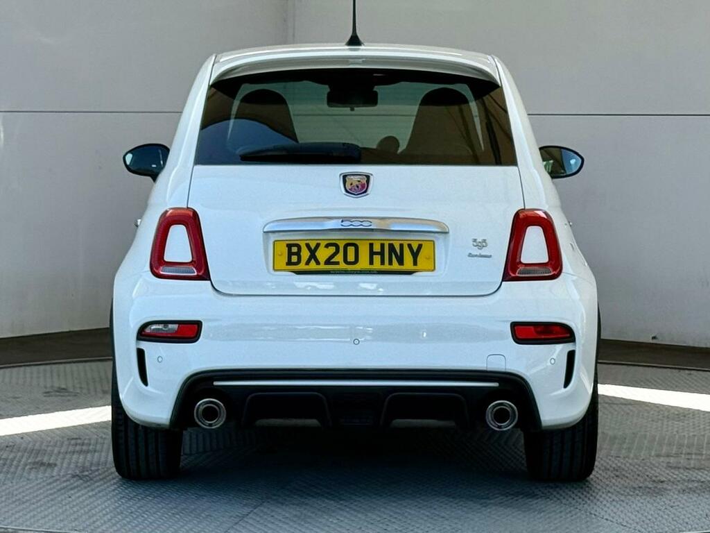 Abarth 595 1.4 T-jet Turismo 70Th Hatchback BX20HNY White #6