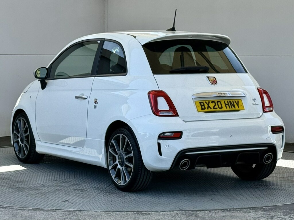 Abarth 595 1.4 T-jet Turismo 70Th Hatchback BX20HNY White #6