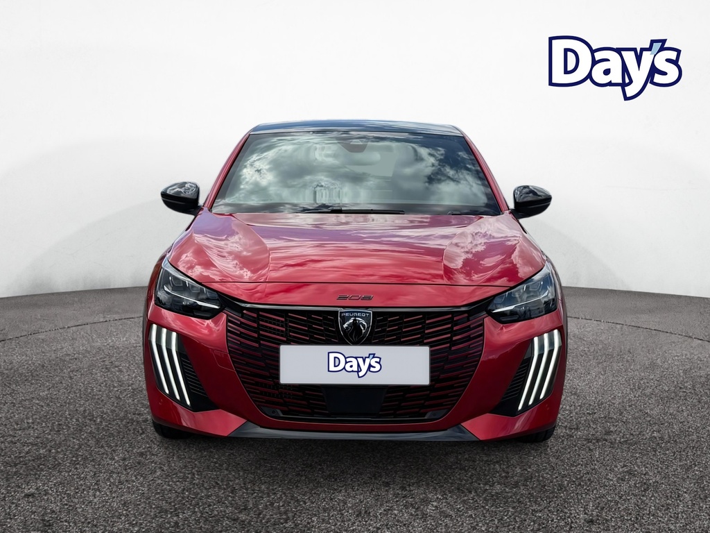 Peugeot 208 Gt 1.2 Hybrid 100Ps  Red #3