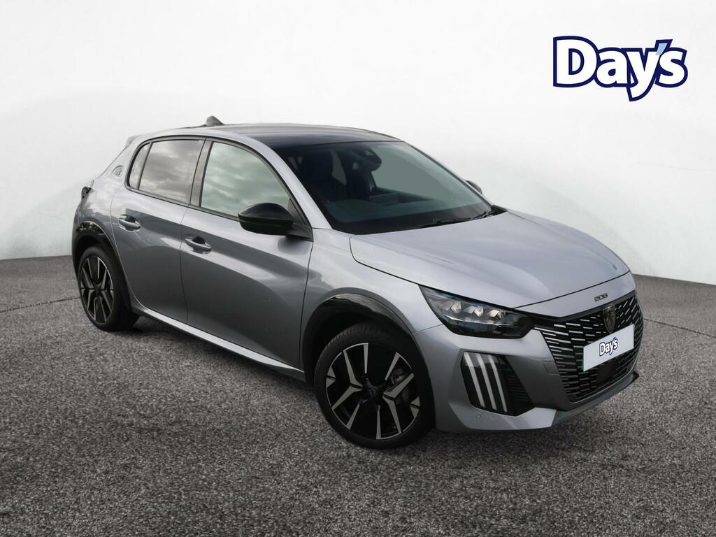 Peugeot e-208 50Kwh Gt Hatchback 7.4Kw Charge Grey