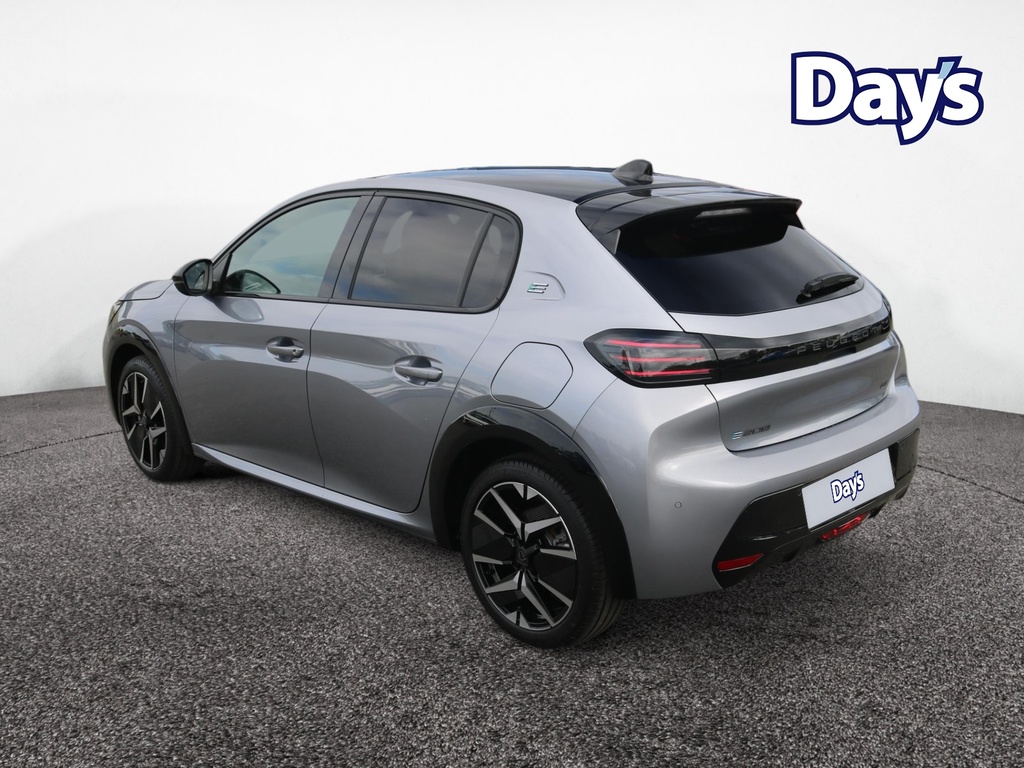 Peugeot e-208 50Kwh Gt Hatchback 7.4Kw Charge Grey #5