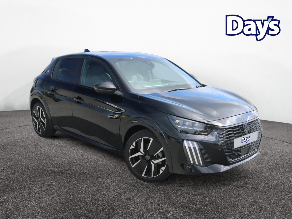 Peugeot e-208 50Kwh Gt Hatchback 7.4Kw Charge Black
