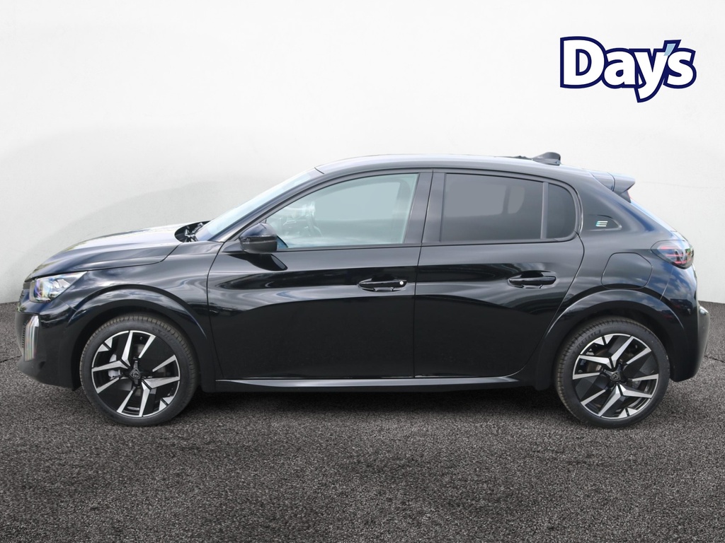 Peugeot e-208 50Kwh Gt Hatchback 7.4Kw Charge Black #4