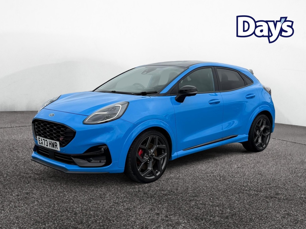Ford Puma St 1.0 Ecoboost Hybrid Mhev 170Ps EA73HWR Blue #4