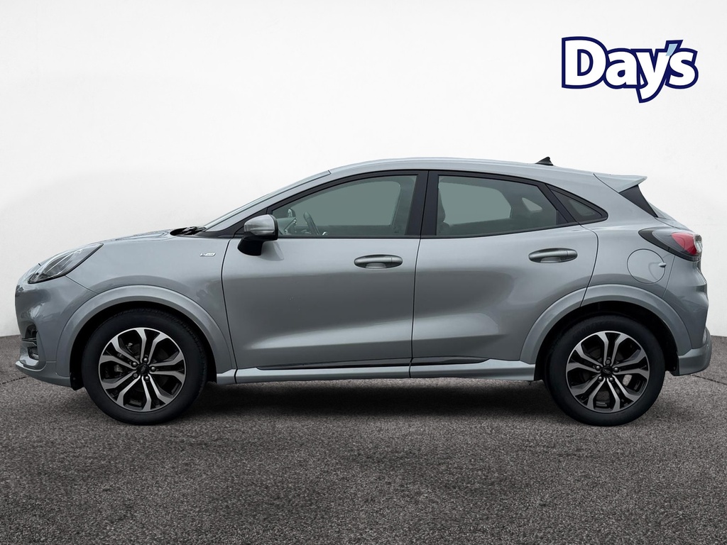 Ford Puma St-line 1.0 Ecoboost Hybrid Mhev 125Ps Silver #4
