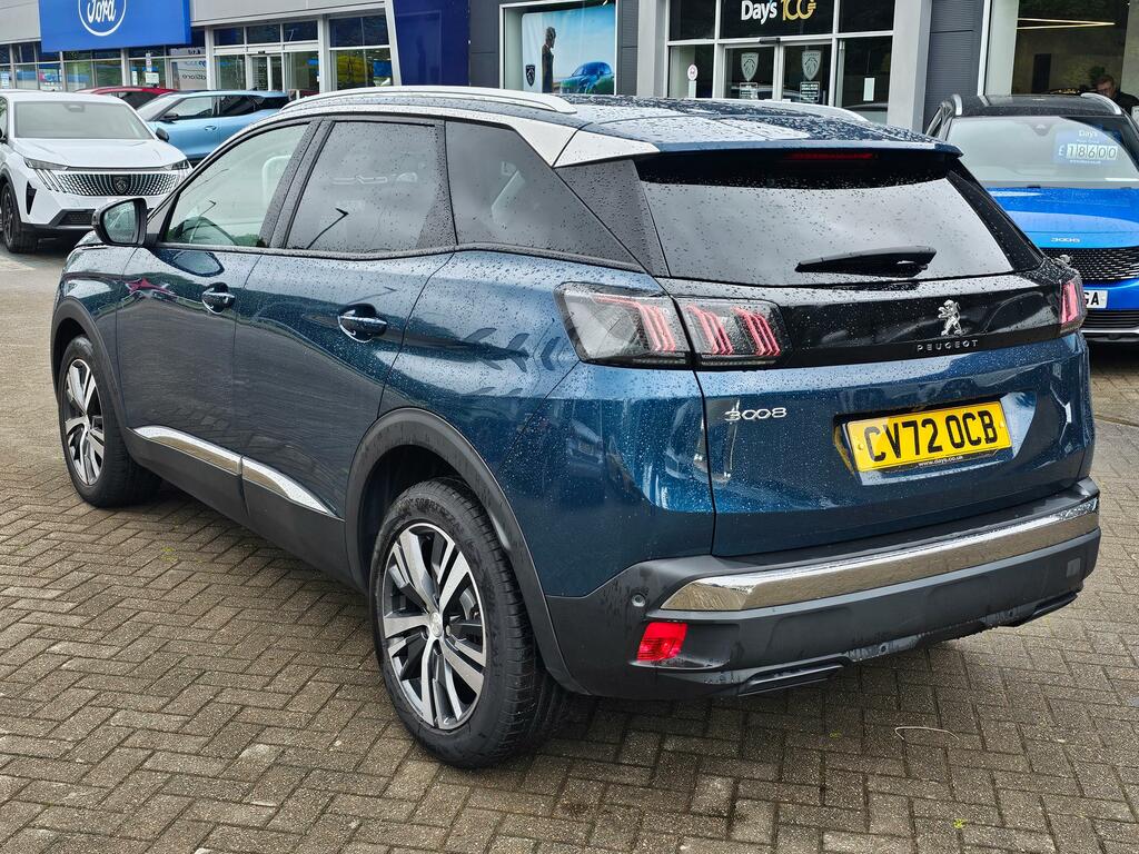 Peugeot 3008 1.2 Puretech Allure Premium Suv CV72OCB Blue #5
