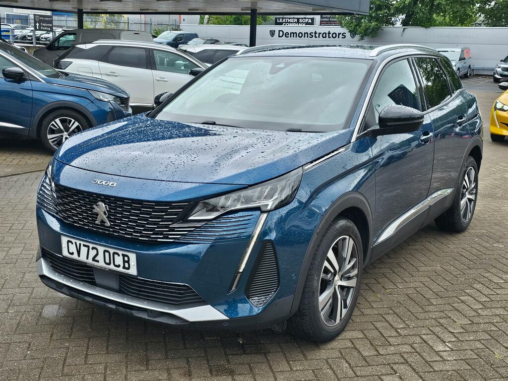 Peugeot 3008 1.2 Puretech Allure Premium Suv CV72OCB Blue #3