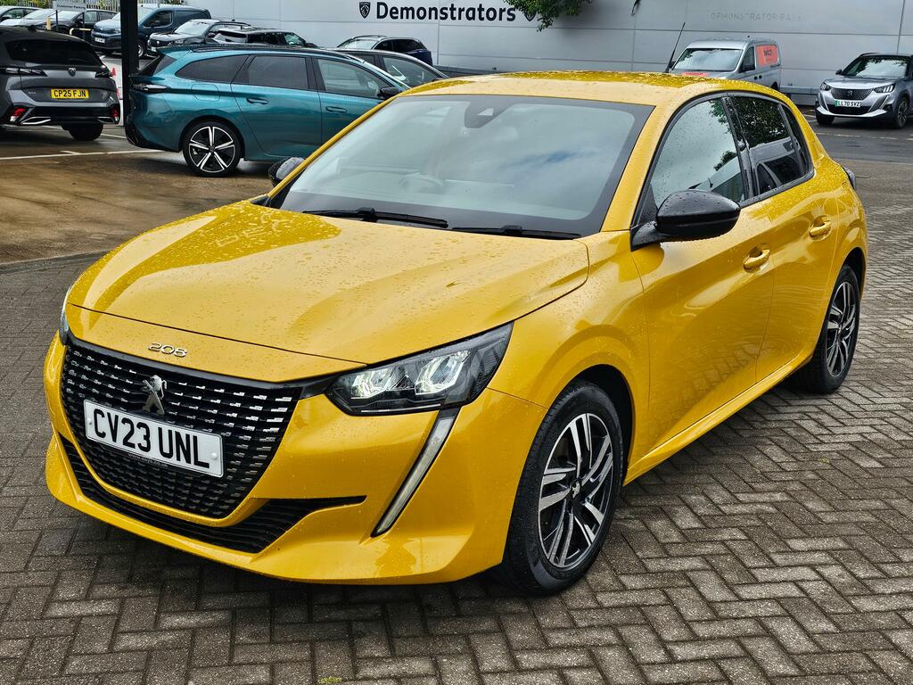 Peugeot 208 1.2 Puretech Allure Premium Hatchback CV23UNL Yellow #3