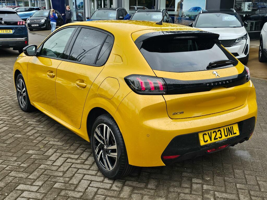 Peugeot 208 1.2 Puretech Allure Premium Hatchback CV23UNL Yellow #5