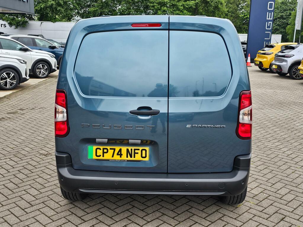 Peugeot E-Partner 800 52Kwh Professional Standard Panel Van Elec Blue #6