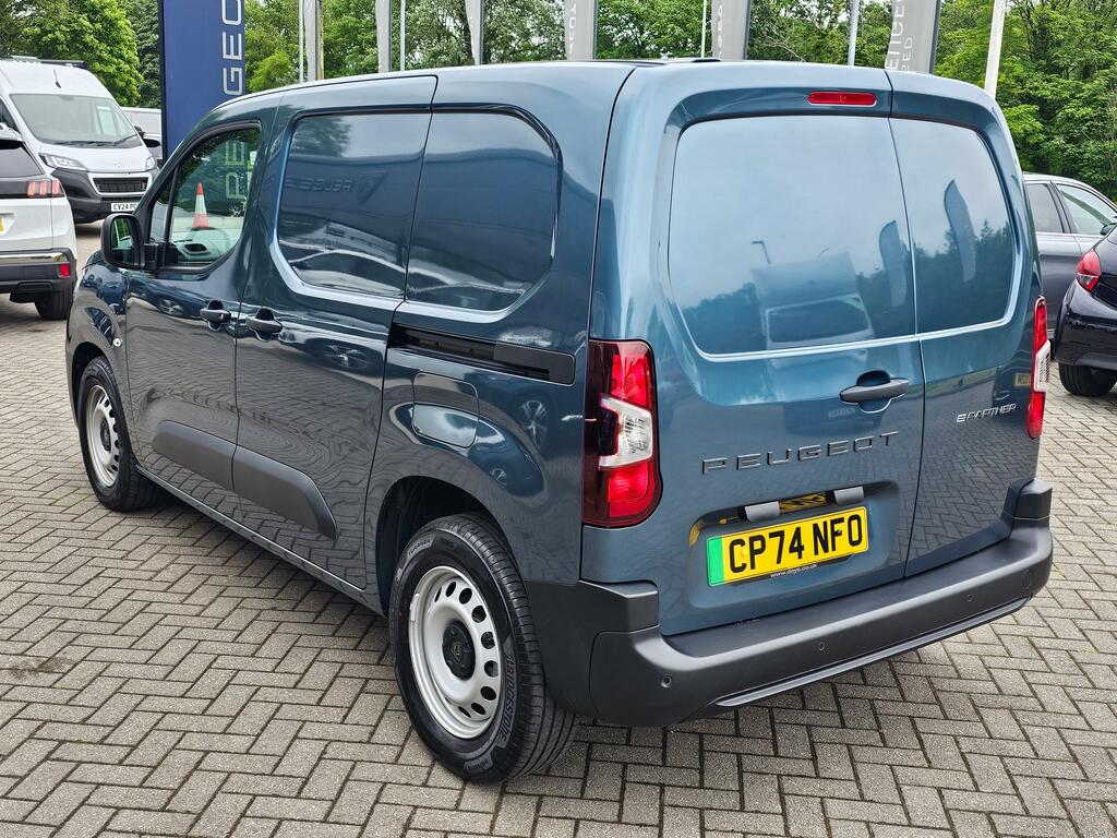 Peugeot E-Partner 800 52Kwh Professional Standard Panel Van Elec Blue #5