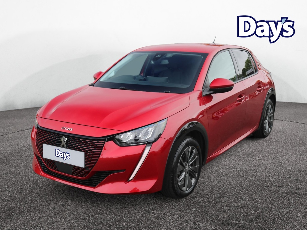 Peugeot e-208 50Kwh Allure Premium Hatchback Red #3