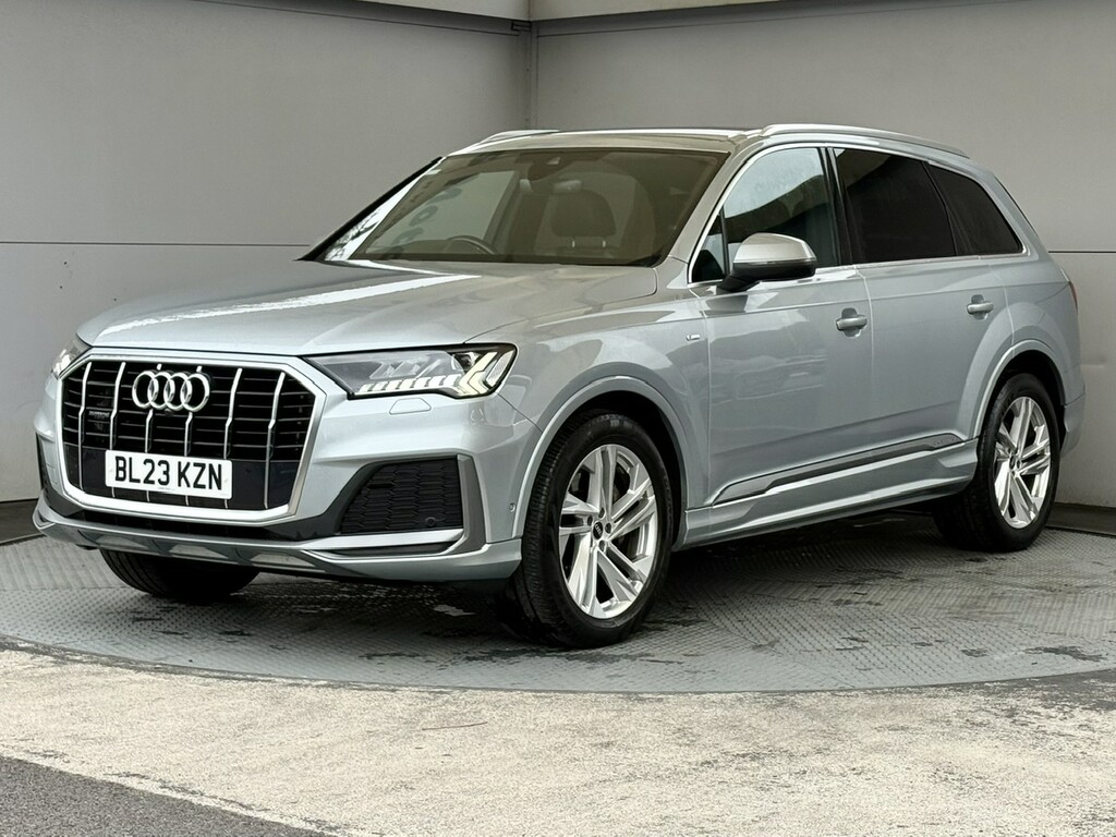 Audi Q7 3.0 Tdi V6 45 S Line Tiptronic Quattro 231 BL23KZN Silver #4