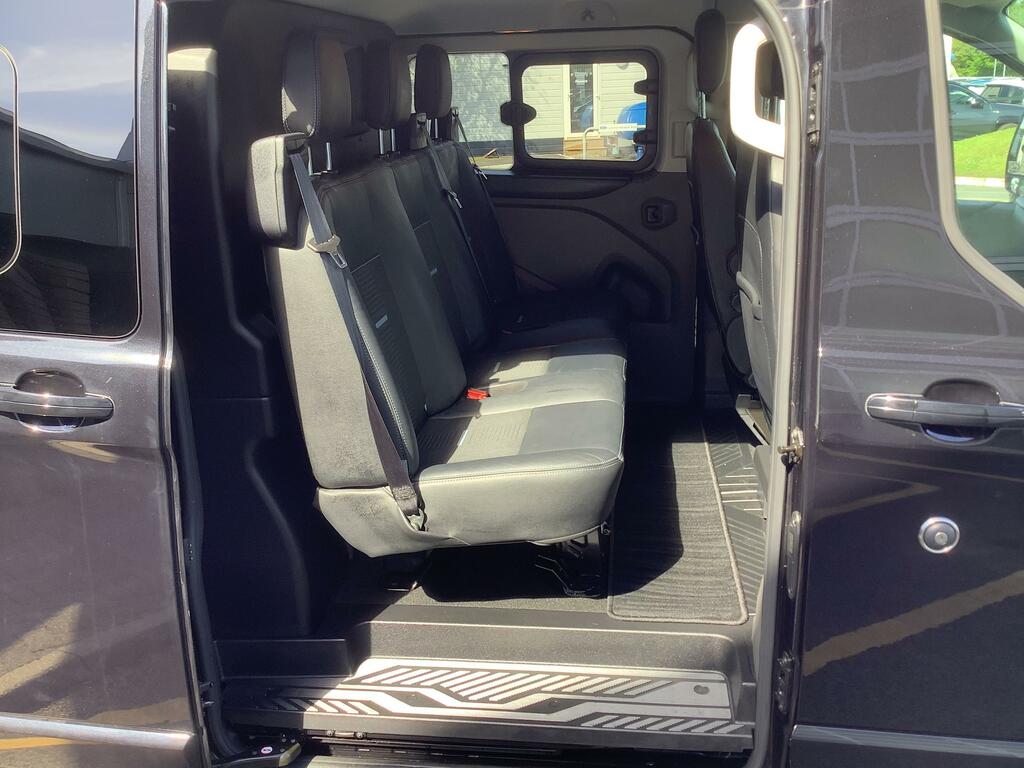 Ford Transit Custom 320 L1 Active Double Cab 2.0L 170Ps Aut CV73KWY Black #2