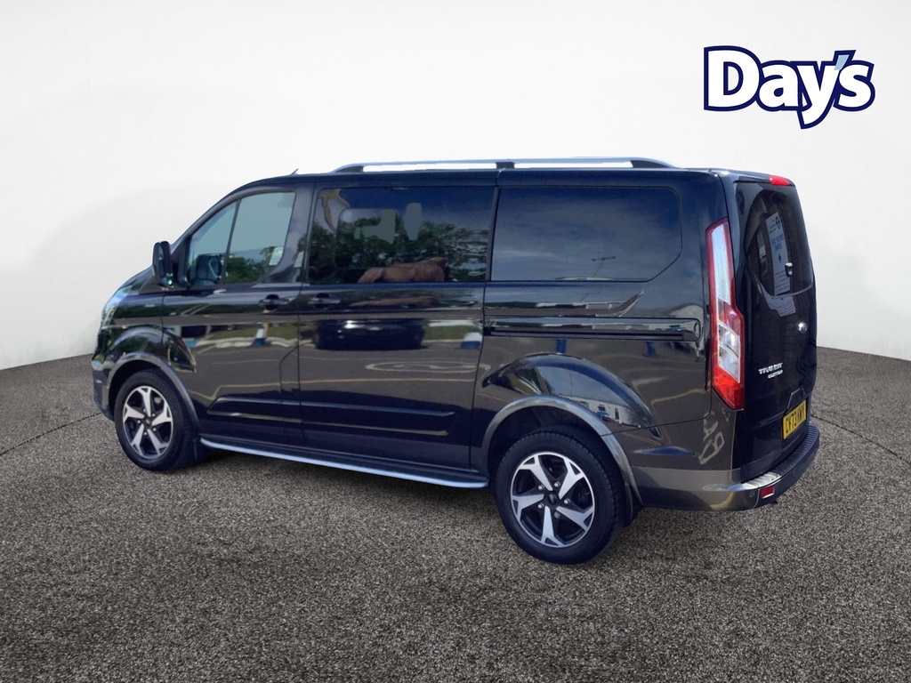 Ford Transit Custom 320 L1 Active Double Cab 2.0L 170Ps Aut CV73KWY Black #4