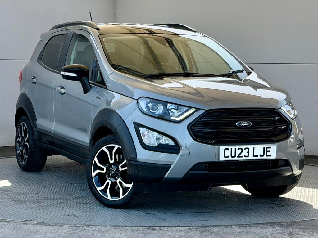Ford Ecosport 1.0T Ecoboost Active 125 Ps Servi Silver