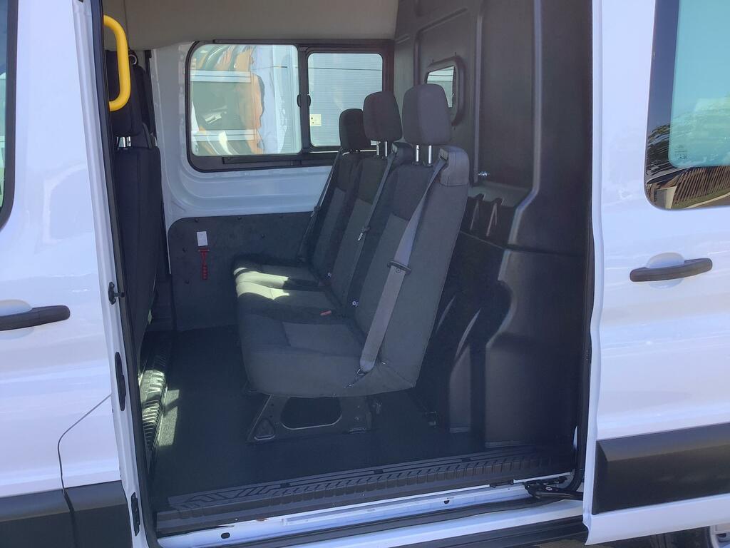 Ford Transit Custom 350 L2 H2 Double Cab 6 Seat 2.0L 130Ps 6 Sp  White #2