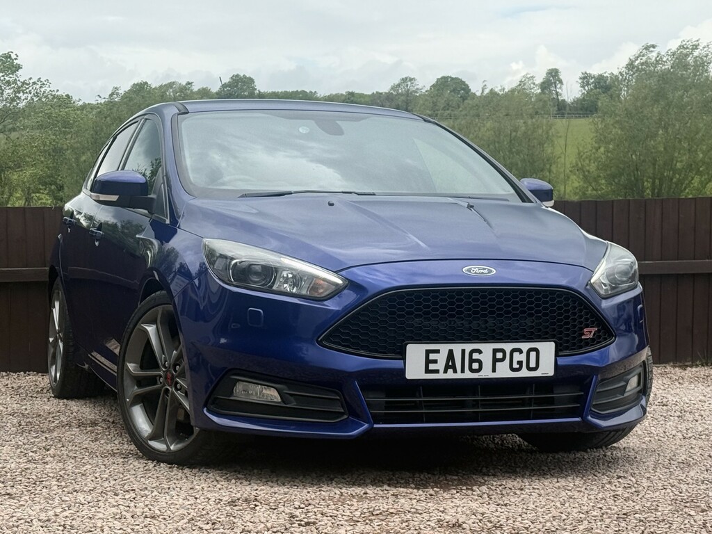 Ford Focus 2.0 T Ecoboost St-3 Blue
