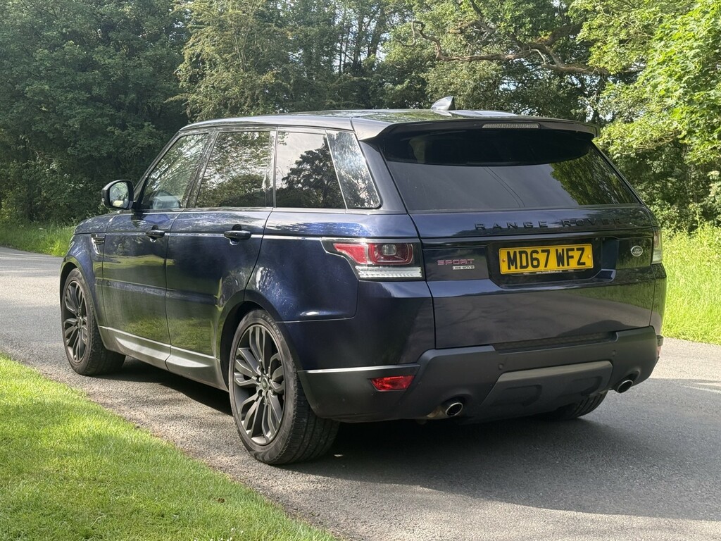 Land Rover Range Rover Sport 3.0 Sd V6 Hse Dynamic MD67WFZ Blue #5