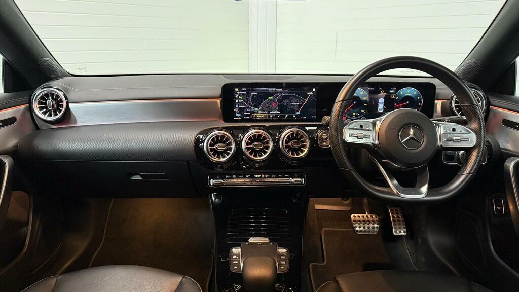 Mercedes-Benz CLA Class Saloon 1.3 Cla200 Amg Line Premium 2 Coupe 7G-dc RV22WFN Blue #2