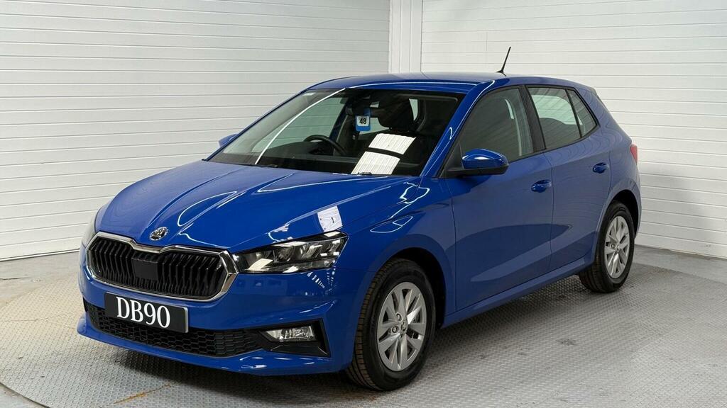 Skoda Fabia Hatchback 1.0 Tsi Se Comfort Euro 6 Ss 202 YGZ3326 Blue #5