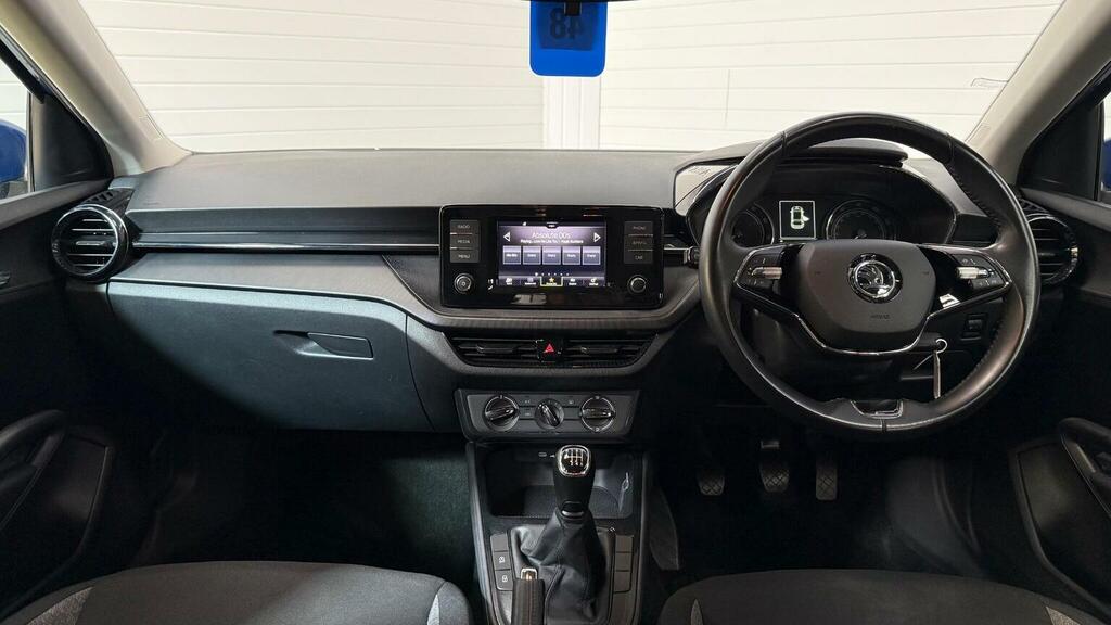 Skoda Fabia Hatchback 1.0 Tsi Se Comfort Euro 6 Ss 202 YGZ3326 Blue #2