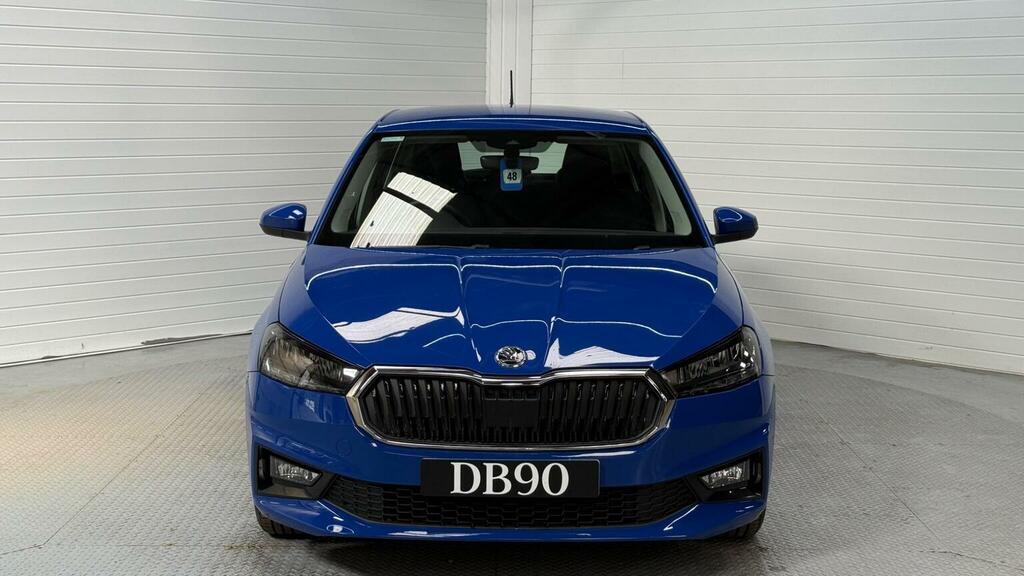Skoda Fabia Hatchback 1.0 Tsi Se Comfort Euro 6 Ss 202 YGZ3326 Blue #4