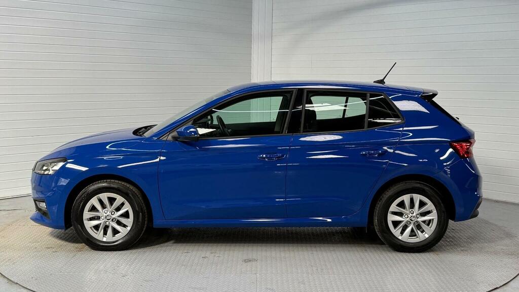 Skoda Fabia Hatchback 1.0 Tsi Se Comfort Euro 6 Ss 202 YGZ3326 Blue #6