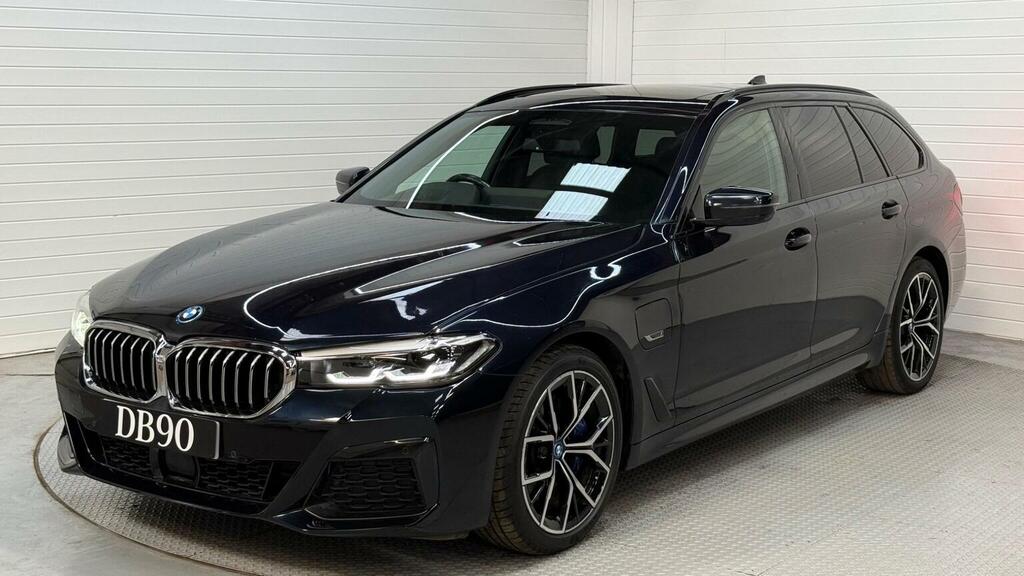 BMW 5 Series Estate 2.0 530E 12Kwh M Sport Touring Steptronic E KN23OKD Black #6