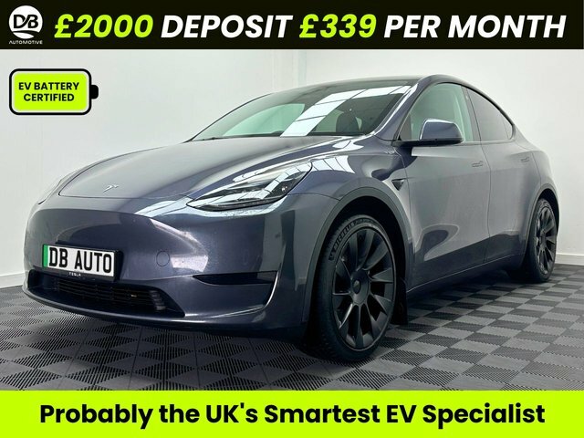 Tesla Model Y Motor Long Range Suv Grey