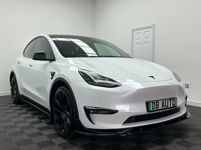 Tesla Model Y Motor Long Range Suv NJ23VLH White #4
