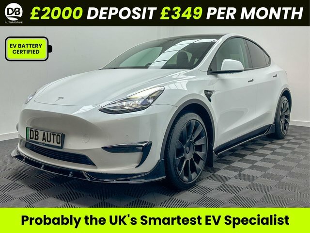 Tesla Model Y Motor Long Range Suv White