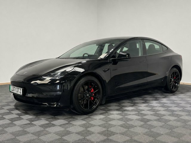 Tesla Model 3 Motor Long Range Saloon LB71DTZ Red #3