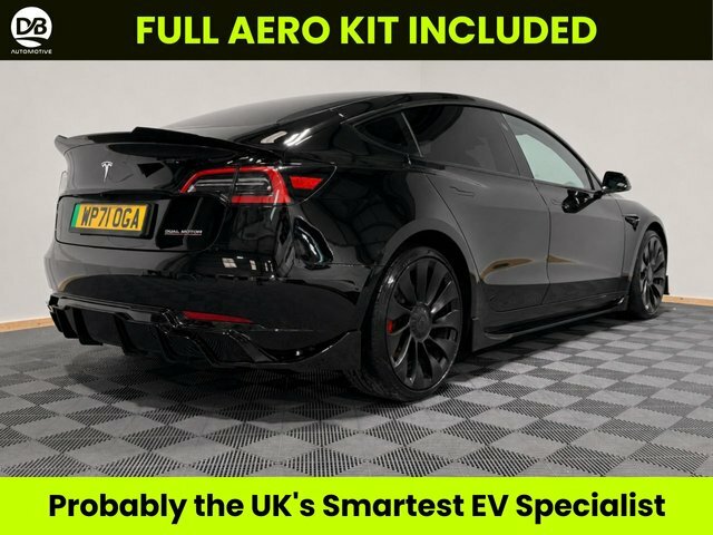 Tesla Model 3 Motor Performance Saloon WP71OGA Black #2