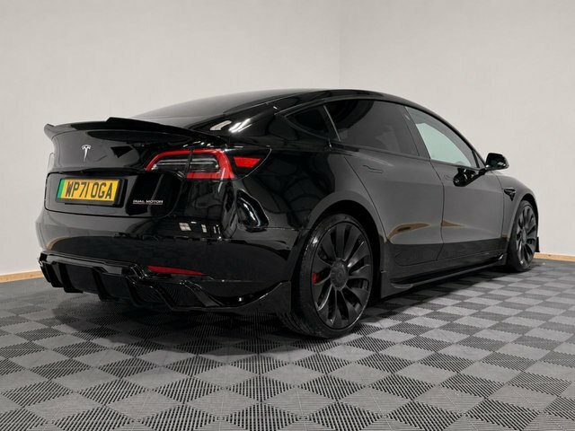 Tesla Model 3 Motor Performance Saloon WP71OGA Black #6