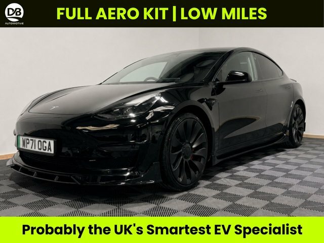 Tesla Model 3 Motor Performance Saloon Black