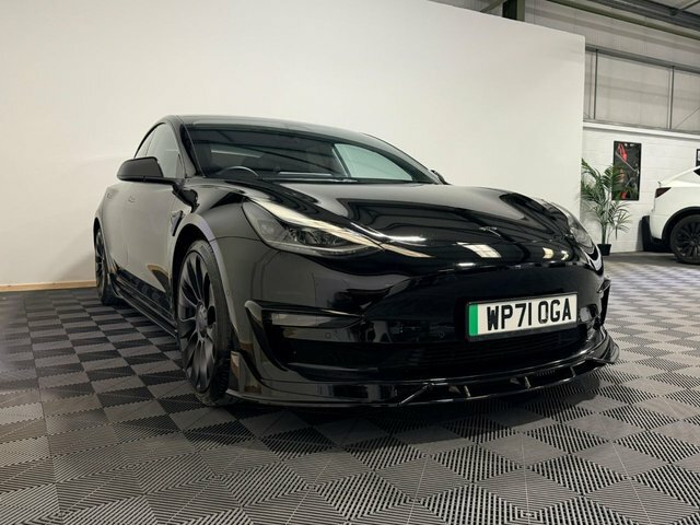 Tesla Model 3 Motor Performance Saloon WP71OGA Black #3