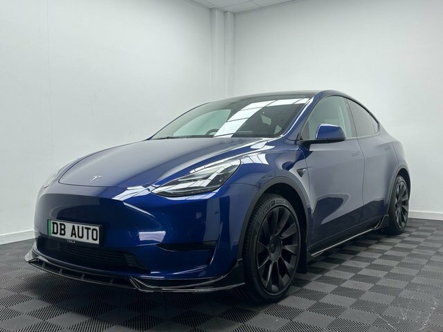 Tesla Model Y 5dr Electric Auto Rwd BJ23OJO Blue #5