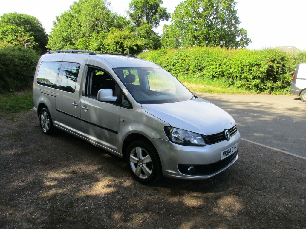Volkswagen Caddy Maxi Life 1.6 Tdi Cr Euro 5 NK64DYH Silver #2