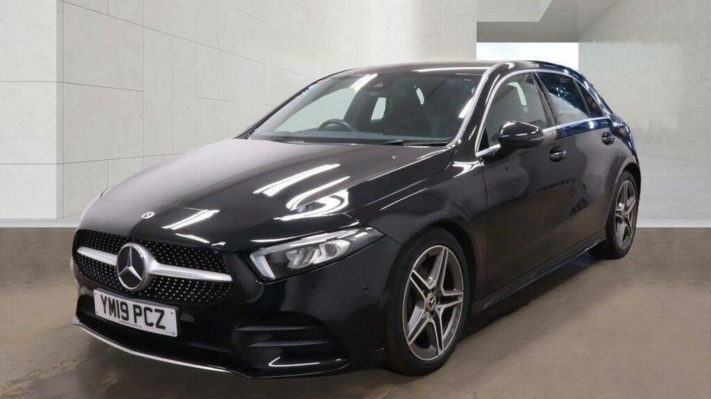 Mercedes-Benz A Class 1.5 A180d Amg Line Executive 7G-dct Euro 6 Ss YM19PCZ Black #3