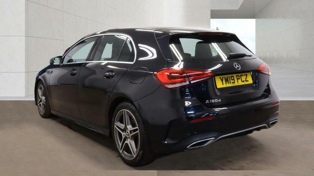 Mercedes-Benz A Class 1.5 A180d Amg Line Executive 7G-dct Euro 6 Ss YM19PCZ Black #2