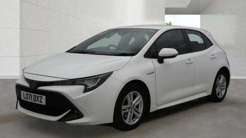 Toyota Corolla 1.8 Vvt-h Icon Tech Cvt Euro 6 Ss LO71DXZ White #3