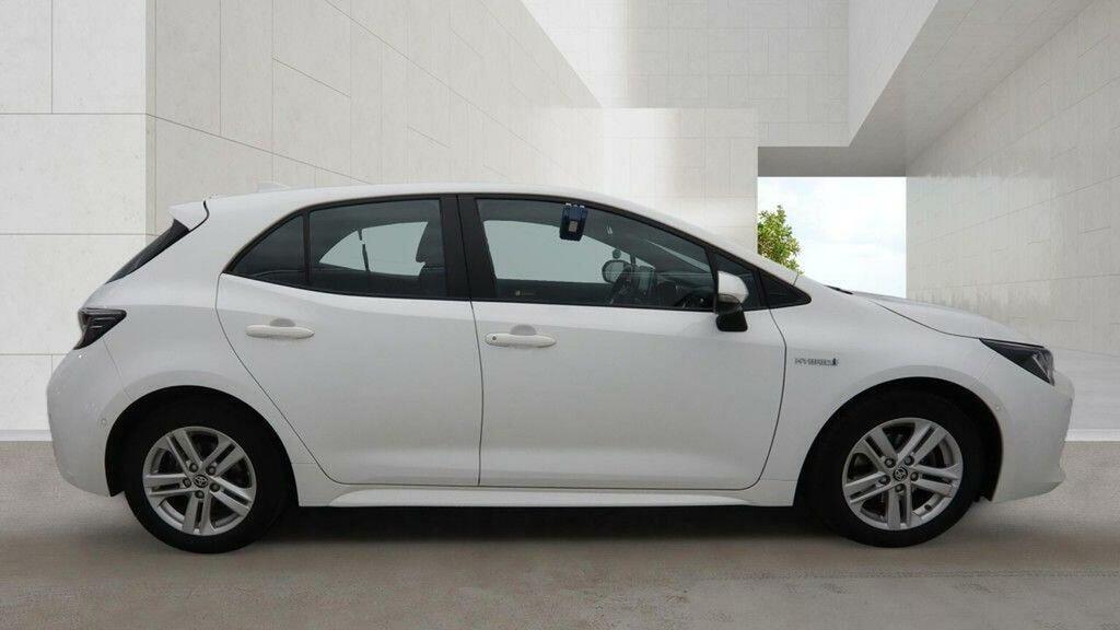 Toyota Corolla 1.8 Vvt-h Icon Tech Cvt Euro 6 Ss LO71DXZ White #5