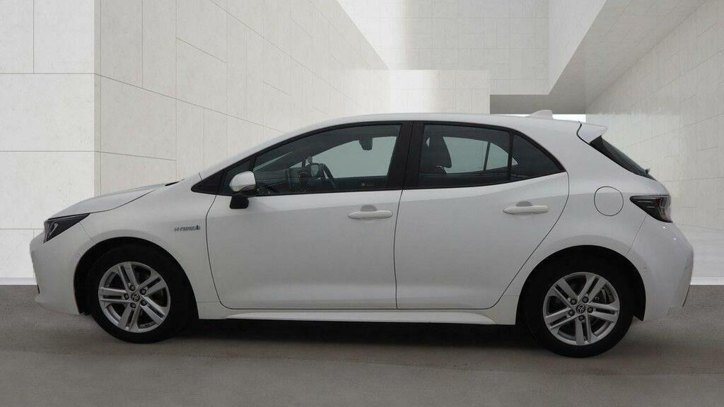 Toyota Corolla 1.8 Vvt-h Icon Tech Cvt Euro 6 Ss LO71DXZ White #6