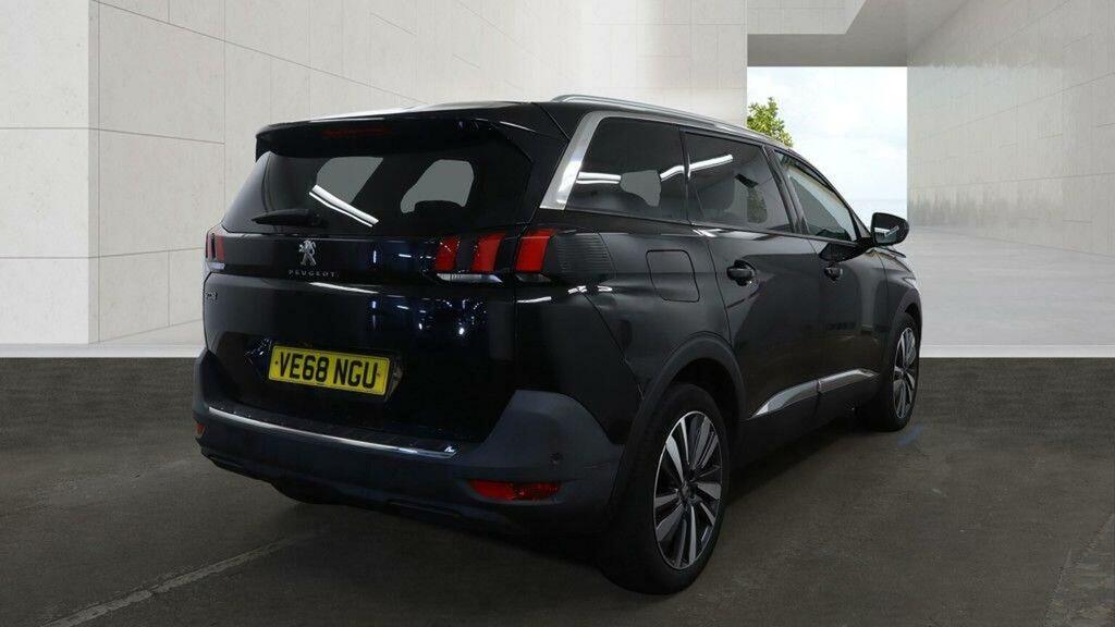 Peugeot 5008 1.5 Bluehdi Allure Eat Euro 6 Ss VE68NGU Black #5
