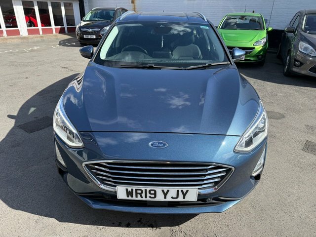 Ford Focus 1.0T Ecoboost Titanium Estate Eu WR19YJY Blue #3