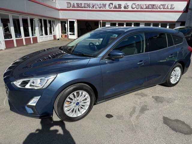 Ford Focus 1.0T Ecoboost Titanium Estate Eu Blue