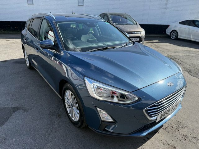 Ford Focus 1.0T Ecoboost Titanium Estate Eu WR19YJY Blue #4